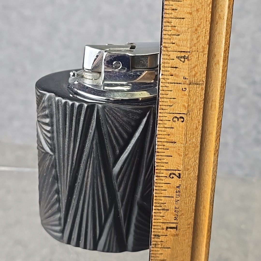 Rosenthal Porcelaine Noire Lighter and Container