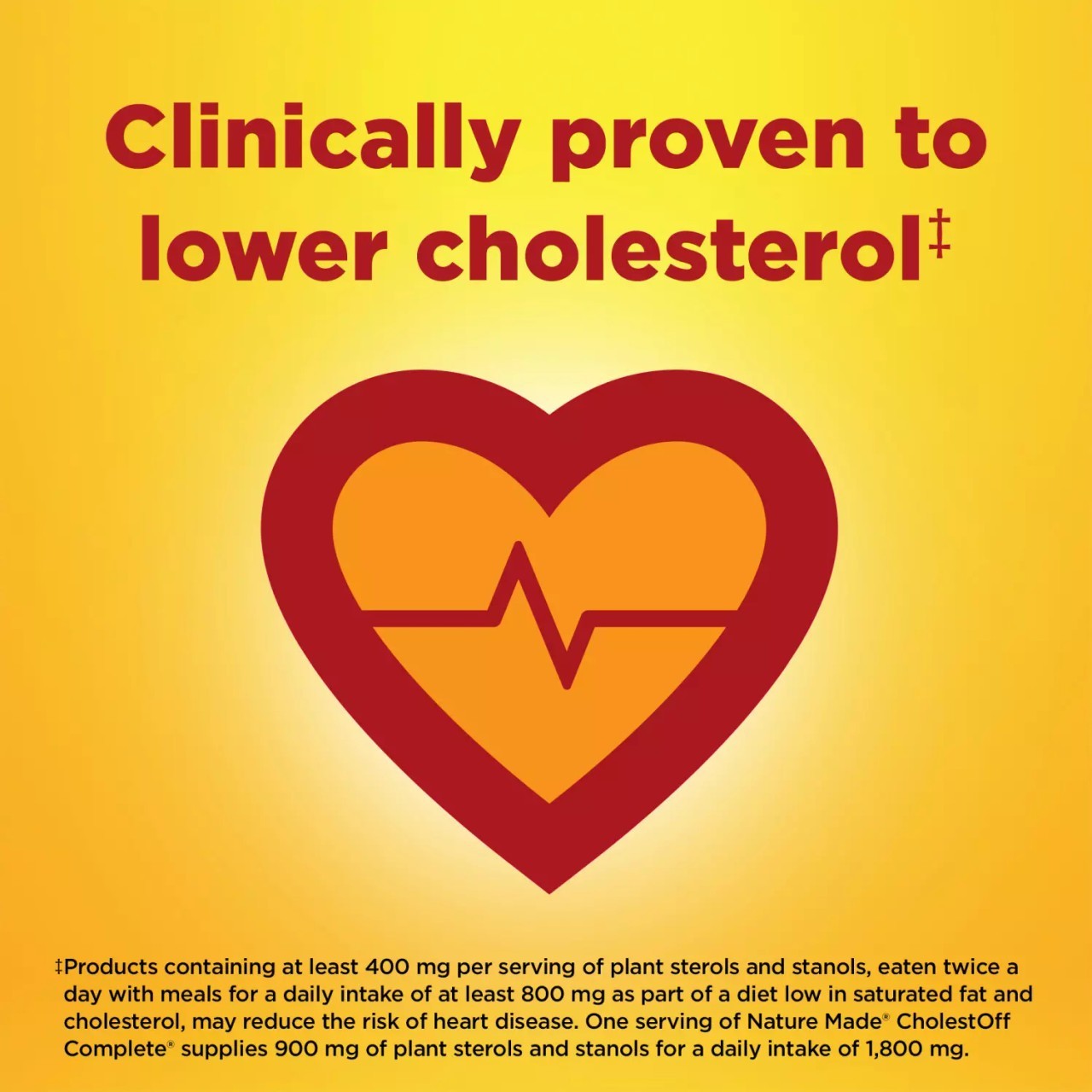 Nature Made CholestOff Plus 210 Softgels - Phytosterols for Heart Health