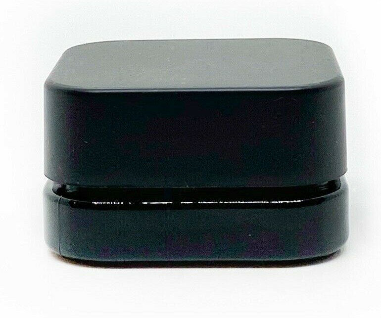 9ml SQUARE Concentrate Jars Glass (Child Resistant) - Medicine Lip Balm Makeup