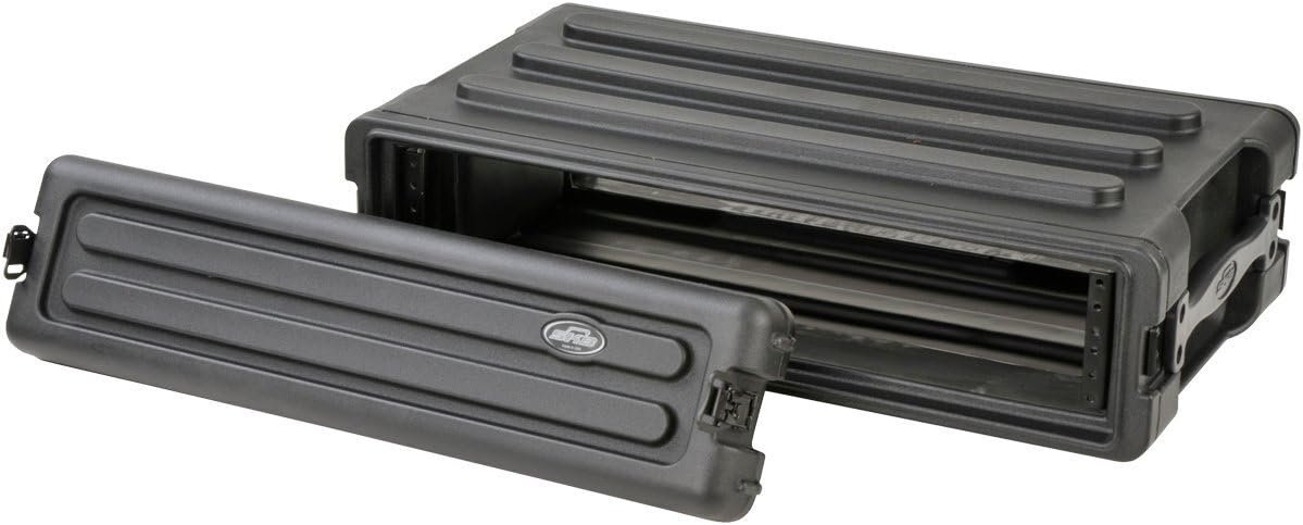 SKB Roto-Molded 2U Shallow Rack (1SKB-R2S)