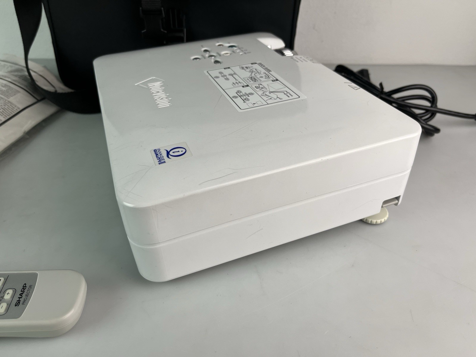 Sharp PG-A10X Portable XGA Projector With Suitcase, Remote, & Cables