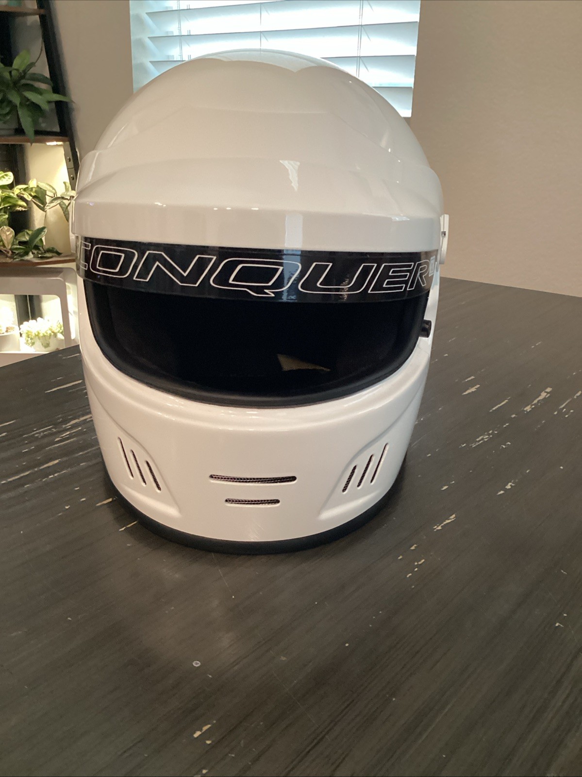 Conquer Snell SA2015 Full Face Auto Racing Helmet  Size XL