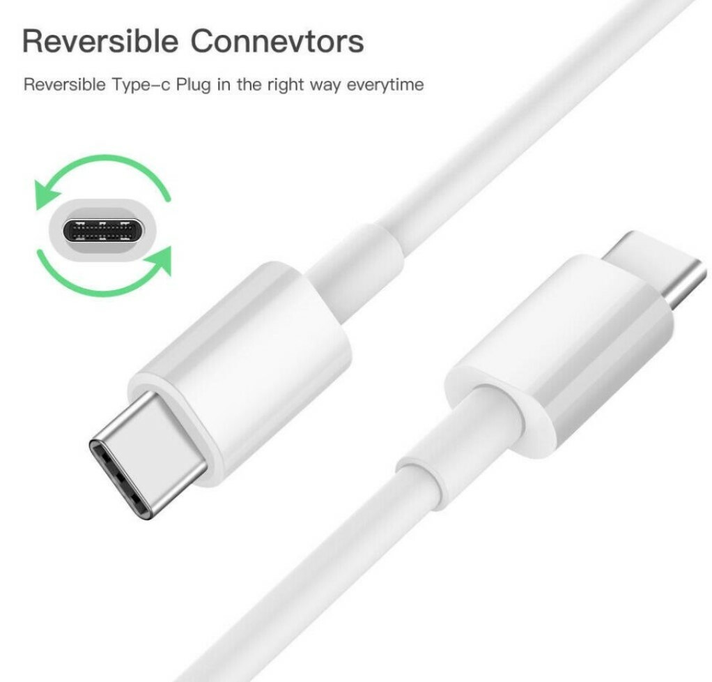 25w Type USB-C Fast Wall Charger+ 3/6 FT Charing Cable For Oculus quest 2