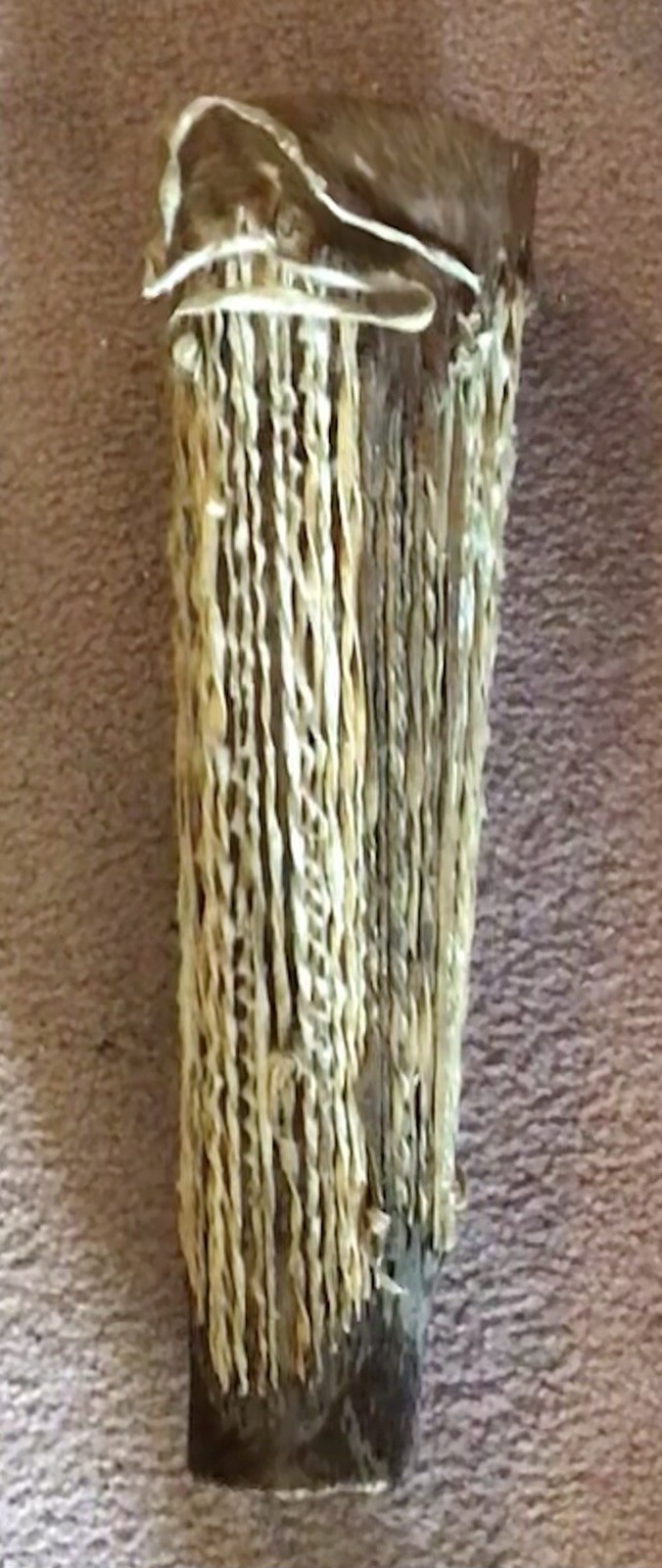 African Animal Skin Drum Musical Instrument