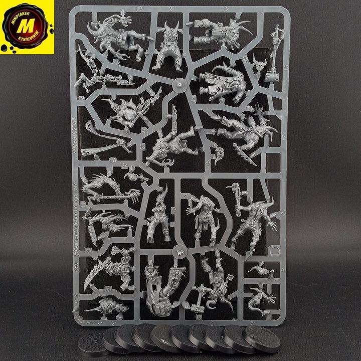 Poxwalkers (x10) (NOS) - #120024 - Death Guard