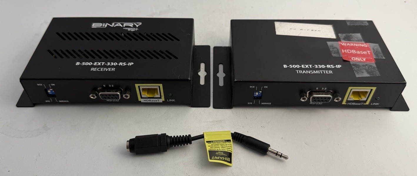 Binary B-540-EXT-330-RS-IP 540 Series HDBaseT Extender with IR, RS-232 j208