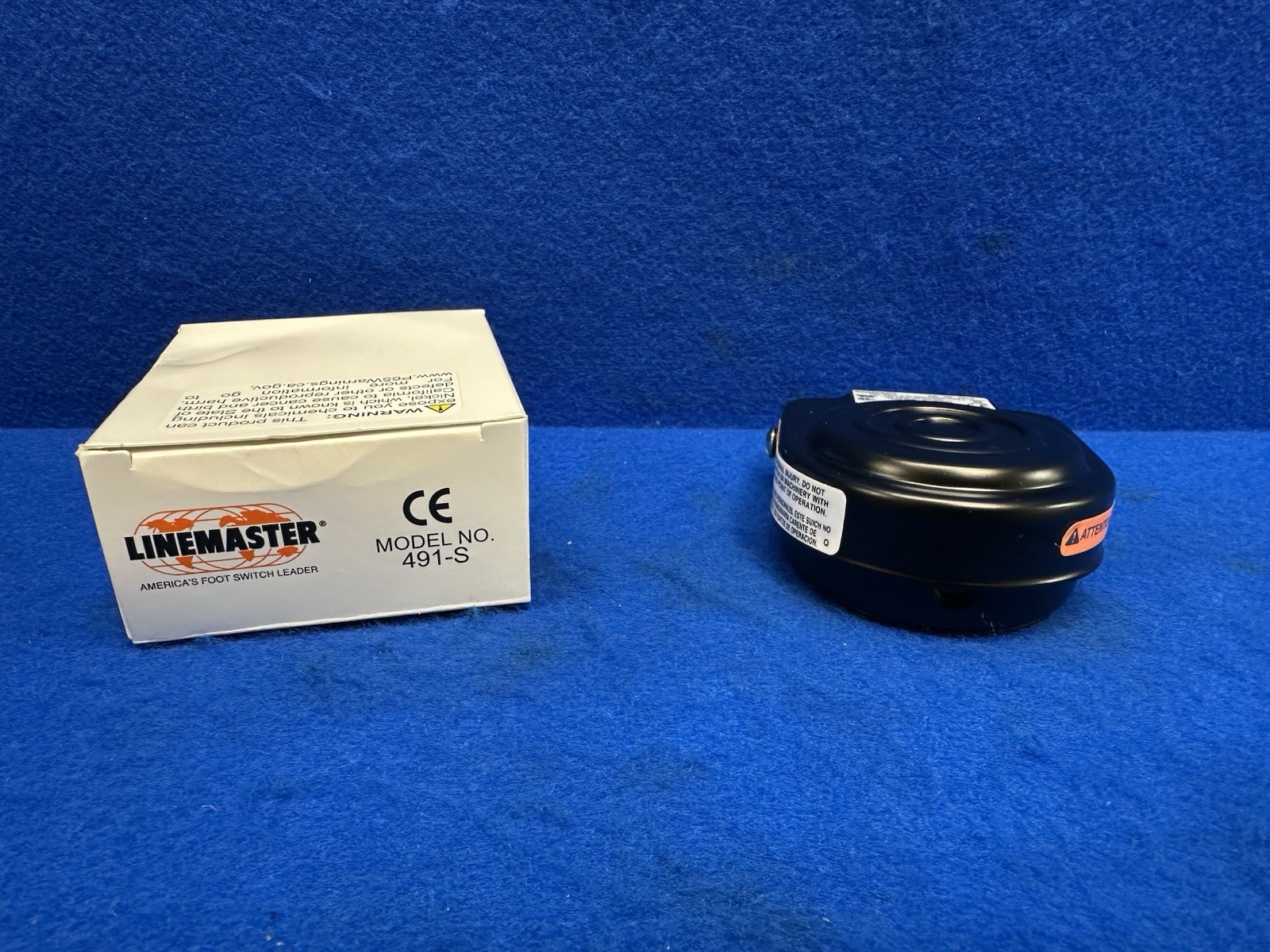 Linemaster 491-S Light Duty Foot Switch