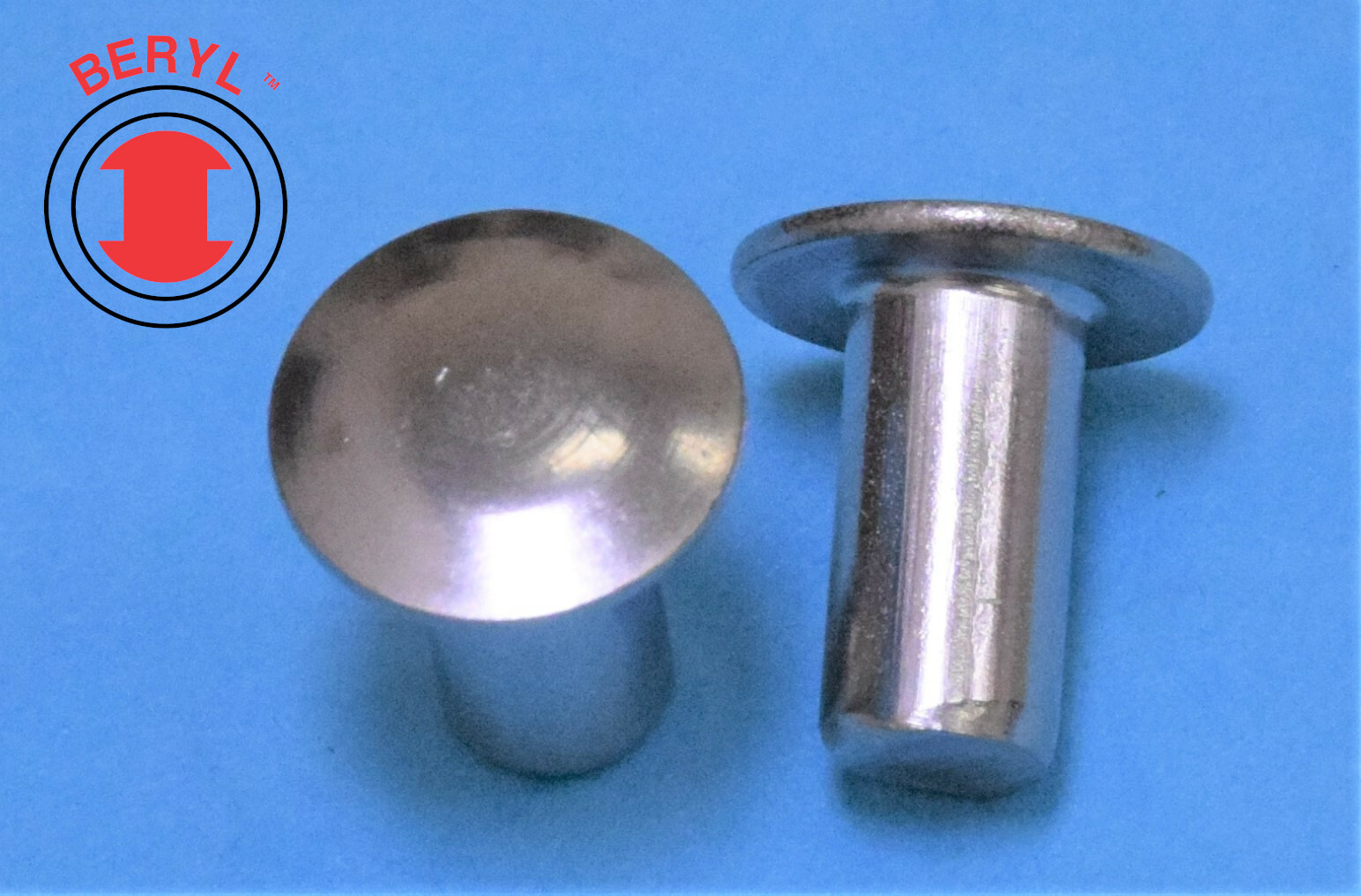 THSR964120, Steel Zinc Truss Head Solid Rivets - 9/64"X1/2"  - 100pcs