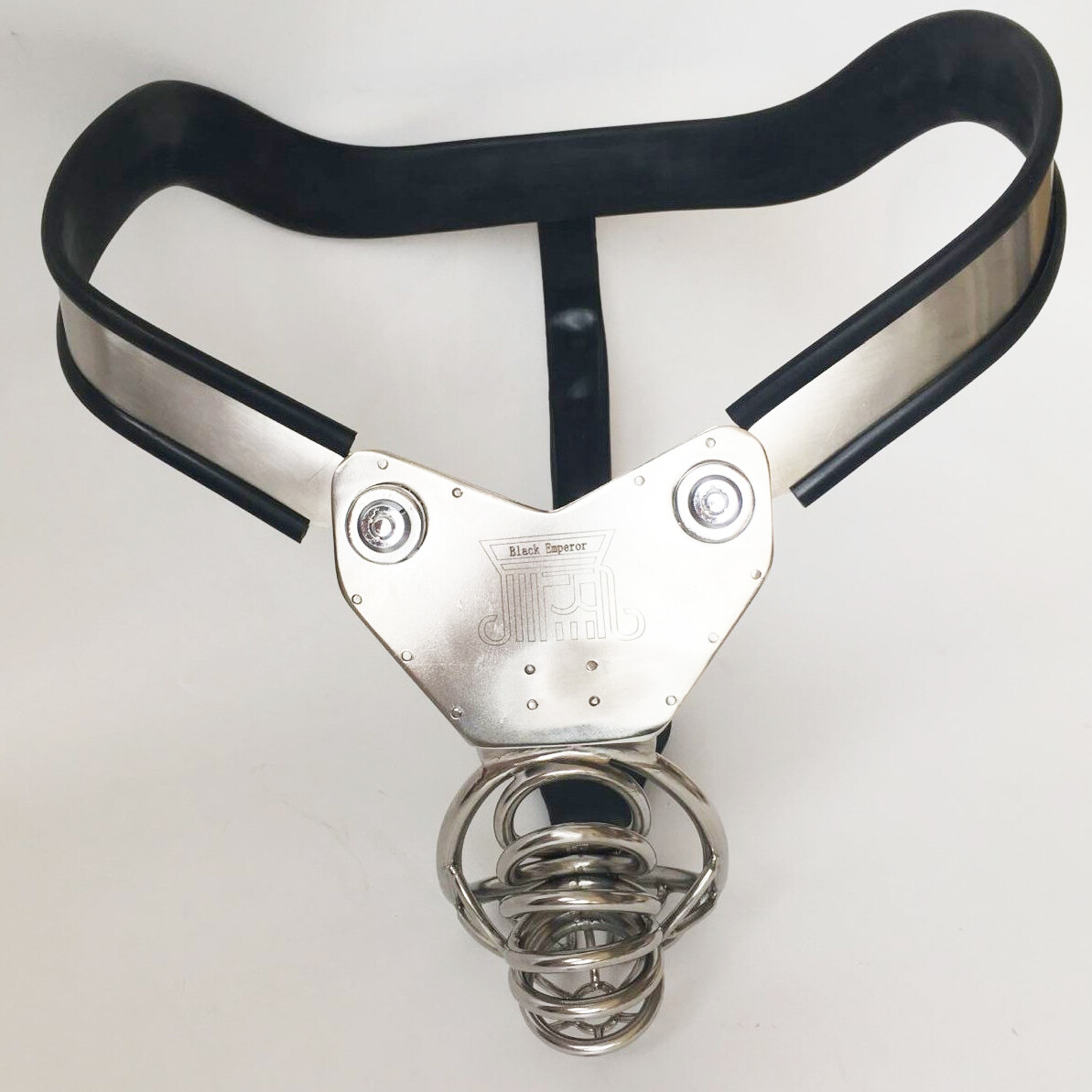 Stainless Steel Male Chastity Belt Cage Underwear Silicone Belt Pantys BDSM