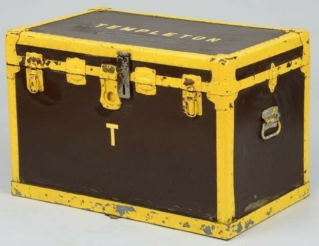"Templeton Polo Stables Tack Box/ Trunk" Ex- The CZ & Winston Guest Estate