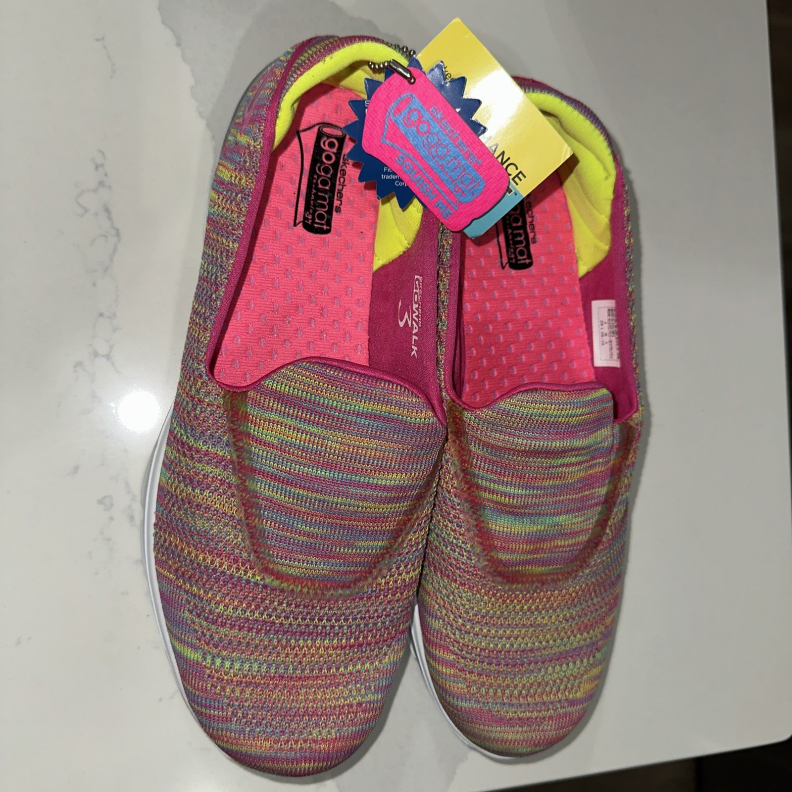 Women's Sketchers Goga Matte Slip On Shoes Size 9.5 M