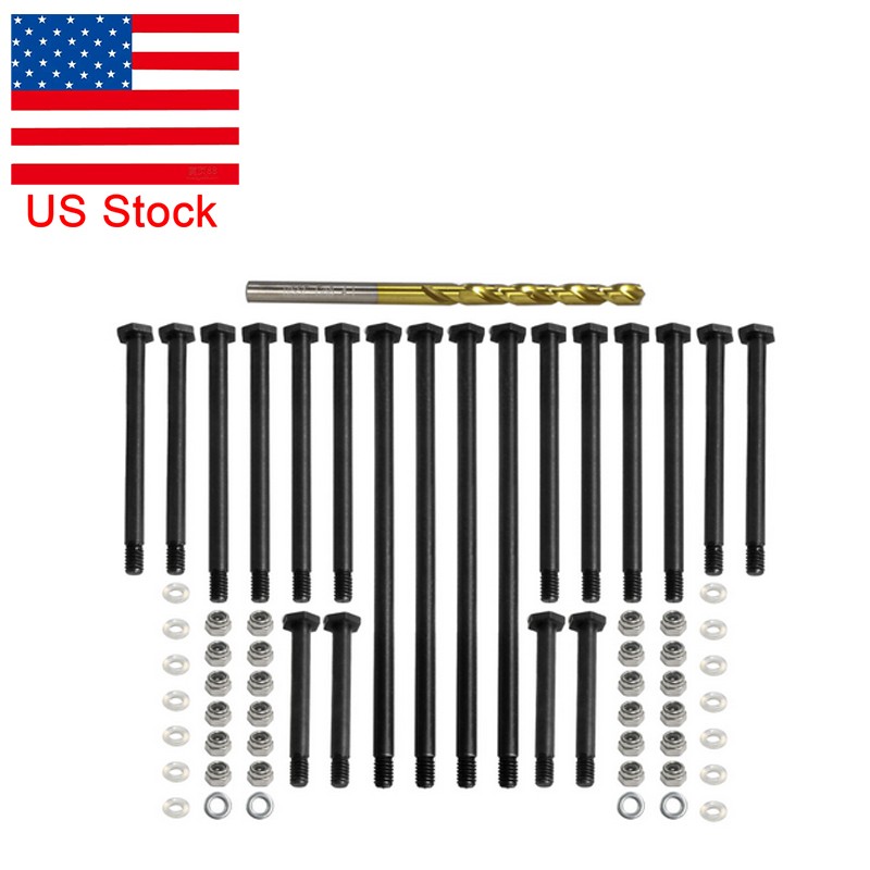 US Steel Suspension Arm Pins Kit for TRAXXAS 1/5 X-MAXX 6S/8S 1/6 XRT 8S Upgrade