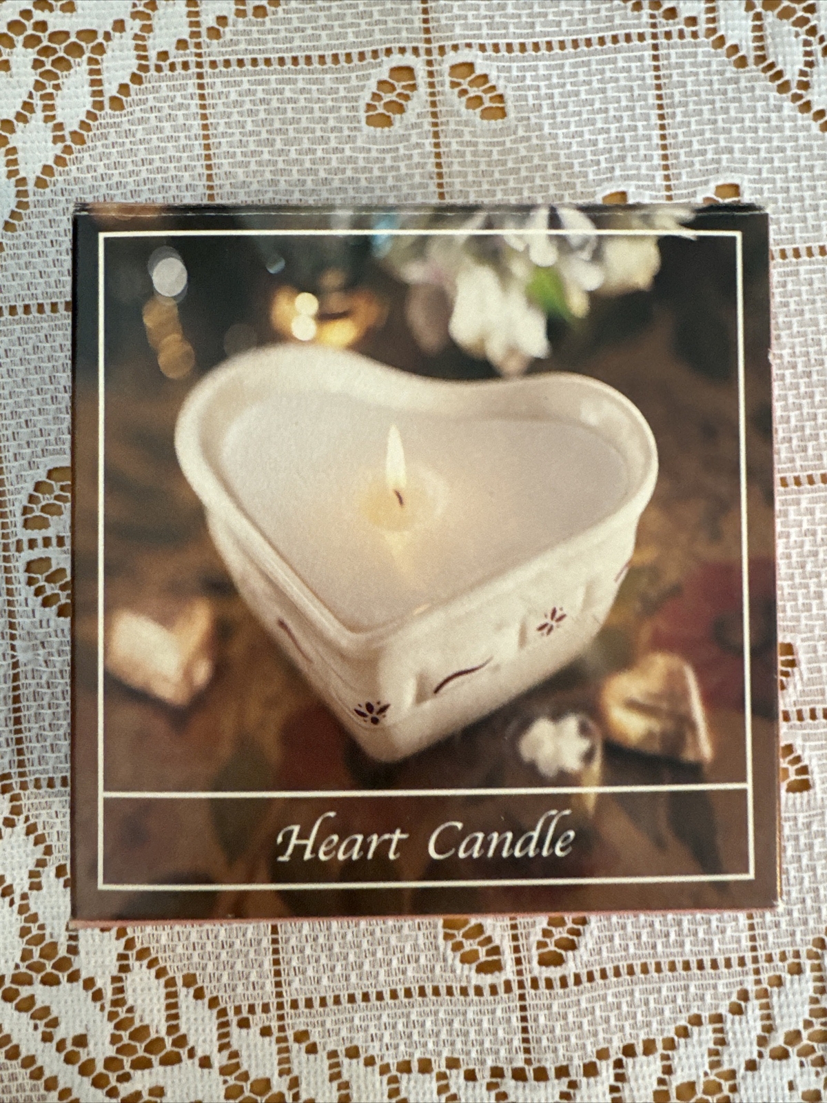 Longaberger Heart Candle Refill
