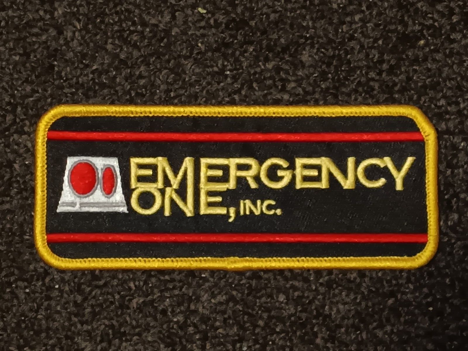 Emergency E-One Fire Apparatus Patch FDNY New York Boston Chicago Fire Dept