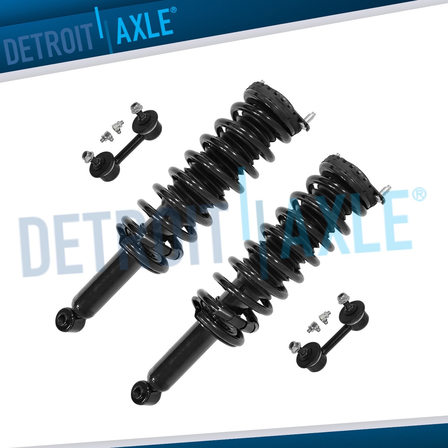 Rear Struts w/ Coil Spring Sway Bars for 2000 2001 2002 2003 2004 Subaru Outback