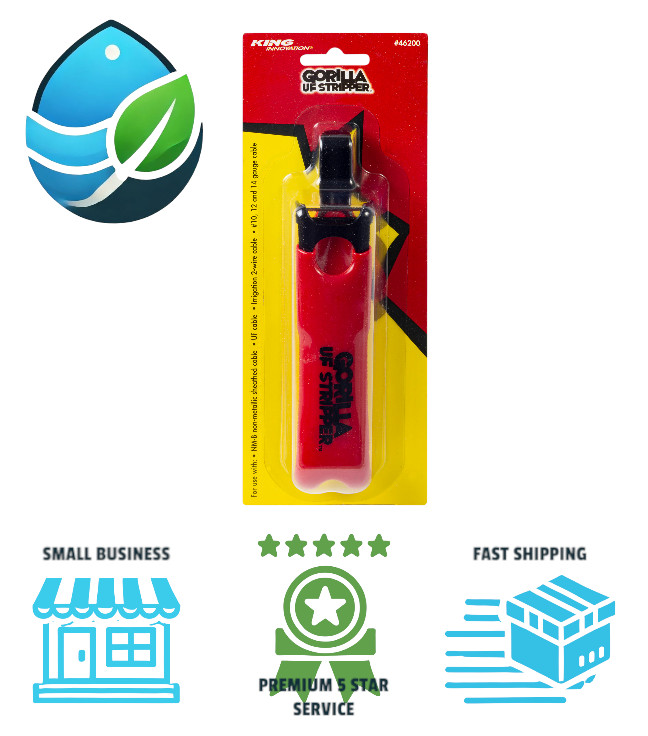King Gorilla 10" UF Cable Stripper – Carbon Steel Wire Tool 46200