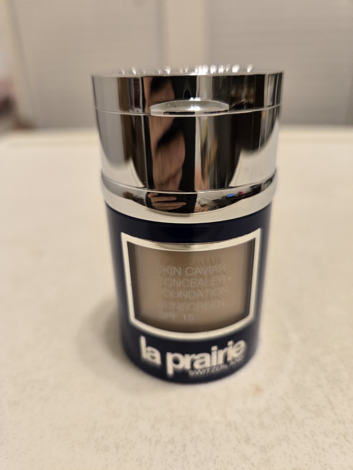 La Prairie Skin Caviar Concealer Foundation SPF 15 PORCELAINE BLUSH NEW