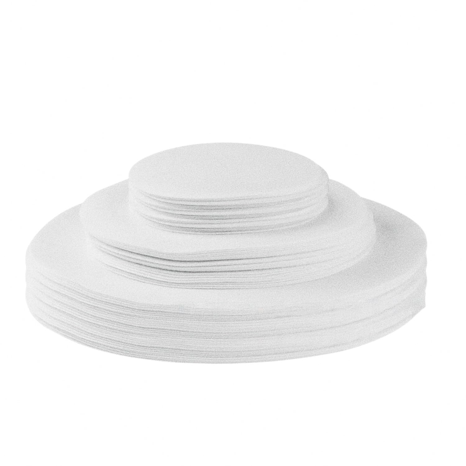 Felt Plate Protectors for Stacking Set of 36, 3 Sizes 10/6/4.5"