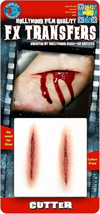 Tinsley Transfers Cutter Prosthetic Special Effects Makeup Horror 3D FX