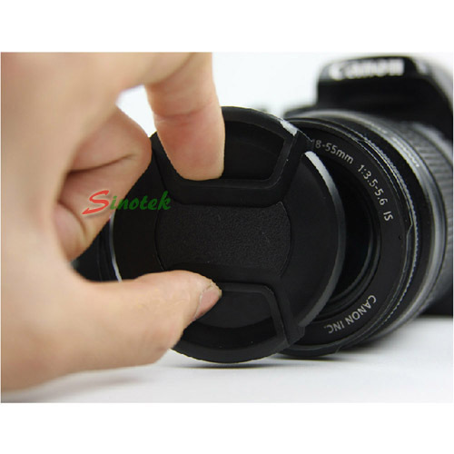 62mm Front Snap-on Lens Cap Hood Cover for Nikon Tamron Sigma Sony Canon DSLR