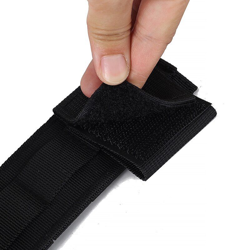 Tactical Molle Sheath Straight Knife Tools Holder Set Fixed Strap Accessories