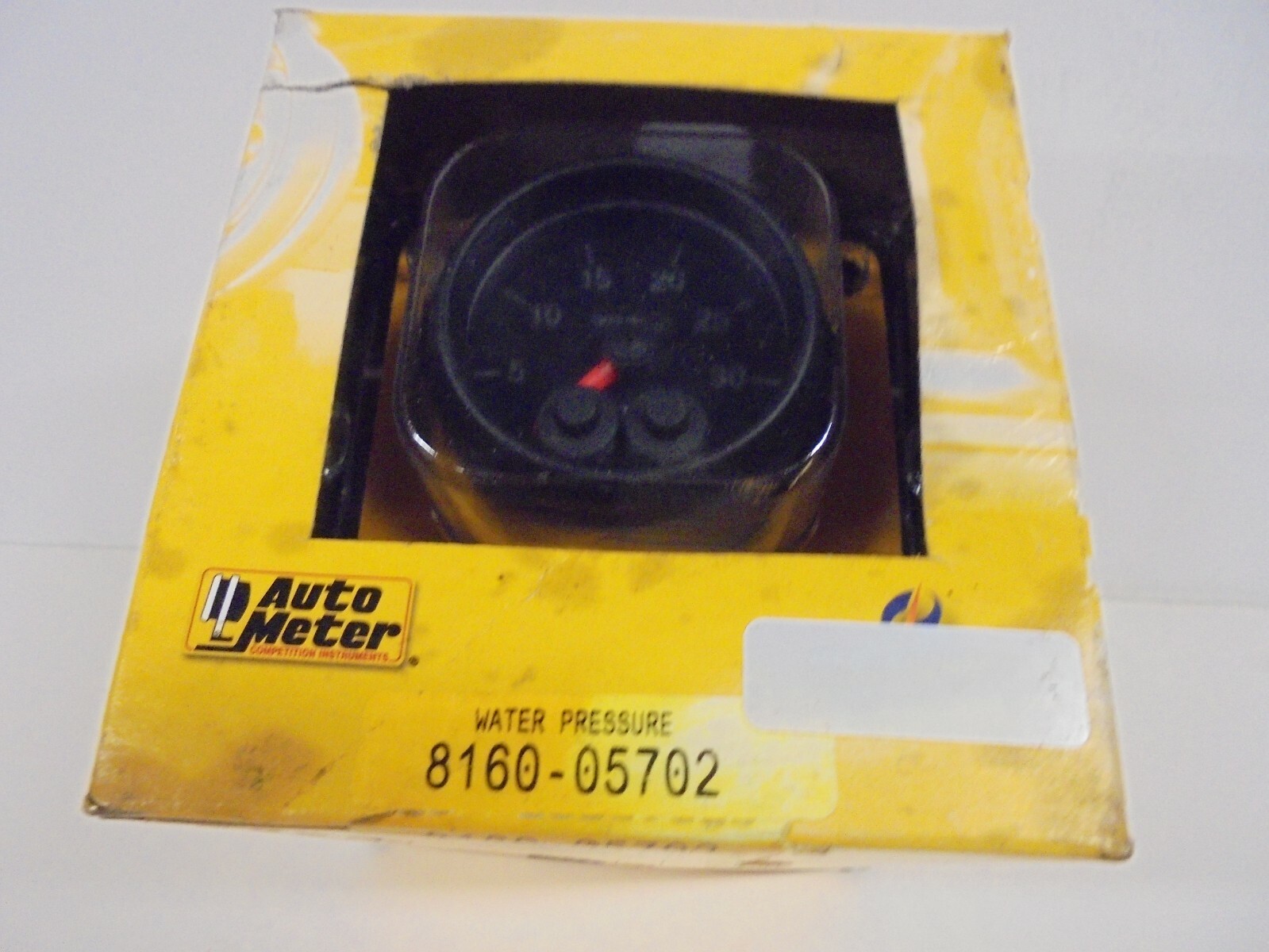 AUTOMETER #8160-05702 WATER PRESSURE GAUGE-RACING-DIRT LATE MODEL-NASCAR-RAT ROD