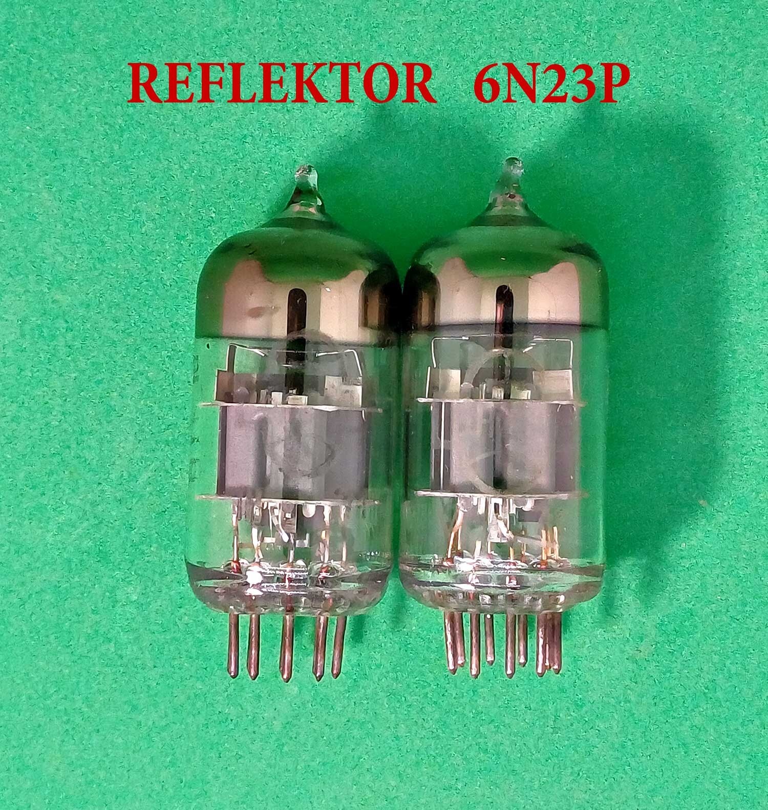2 pcs IN LOT X 6N23P REFLEKTOR ~ E88CC ~ 6DJ8 ~ 6922 USSR VINTAGE TUBES  DDP