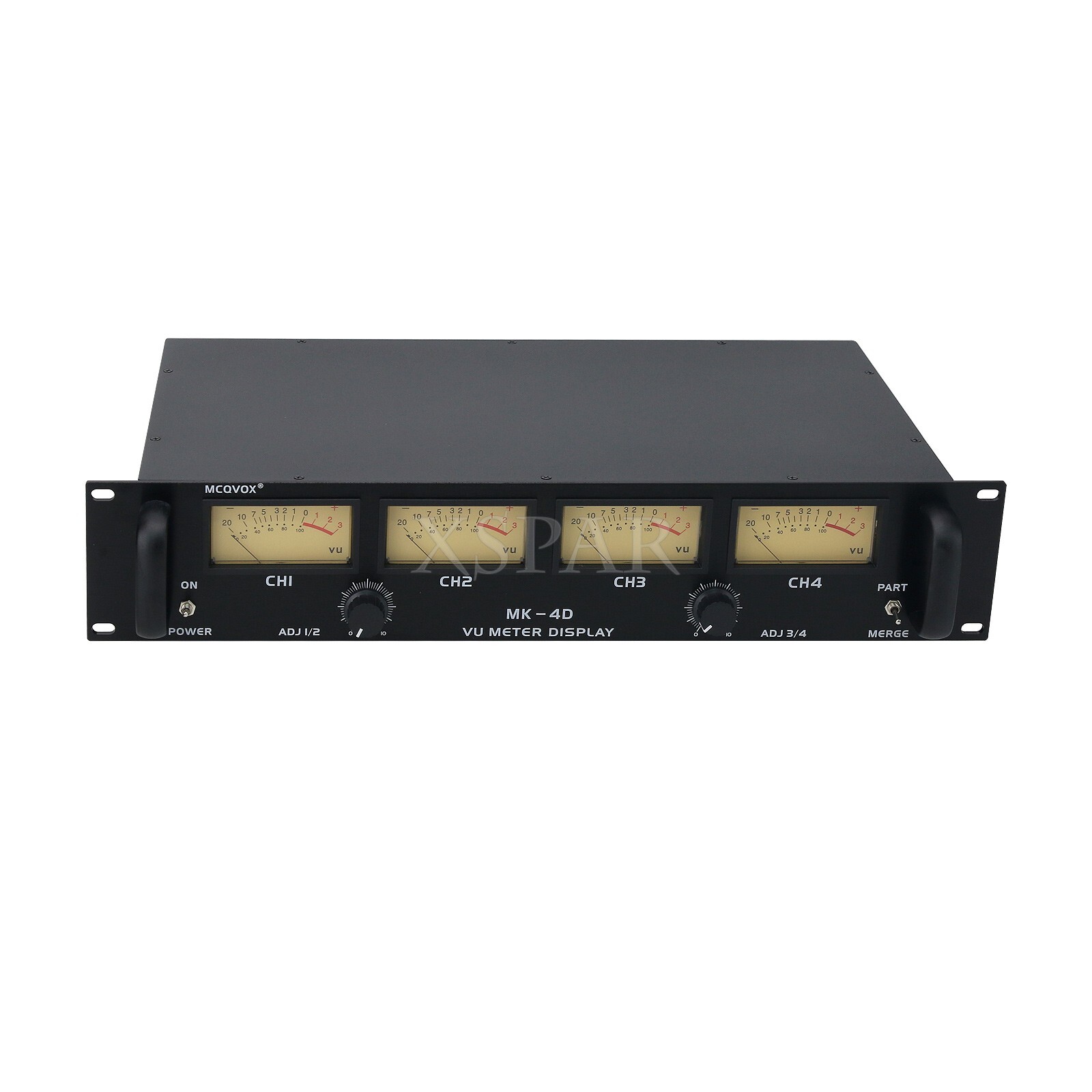 MK-4A 2U 4 VU Meter Display Audio VU Meter Level Meter for Audio Amplifier FAST