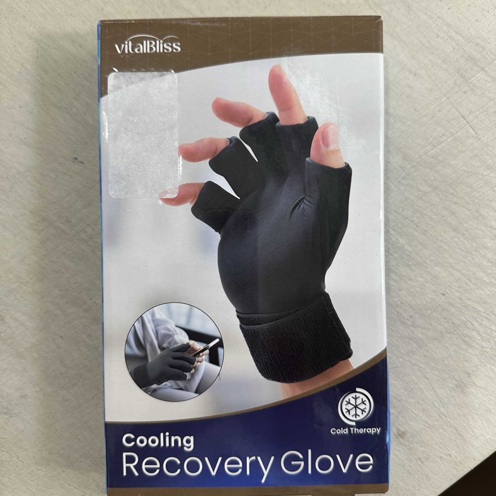 Hand Therapy Cold Glove For Wrist Fingers Recovery Arthritis Healing
