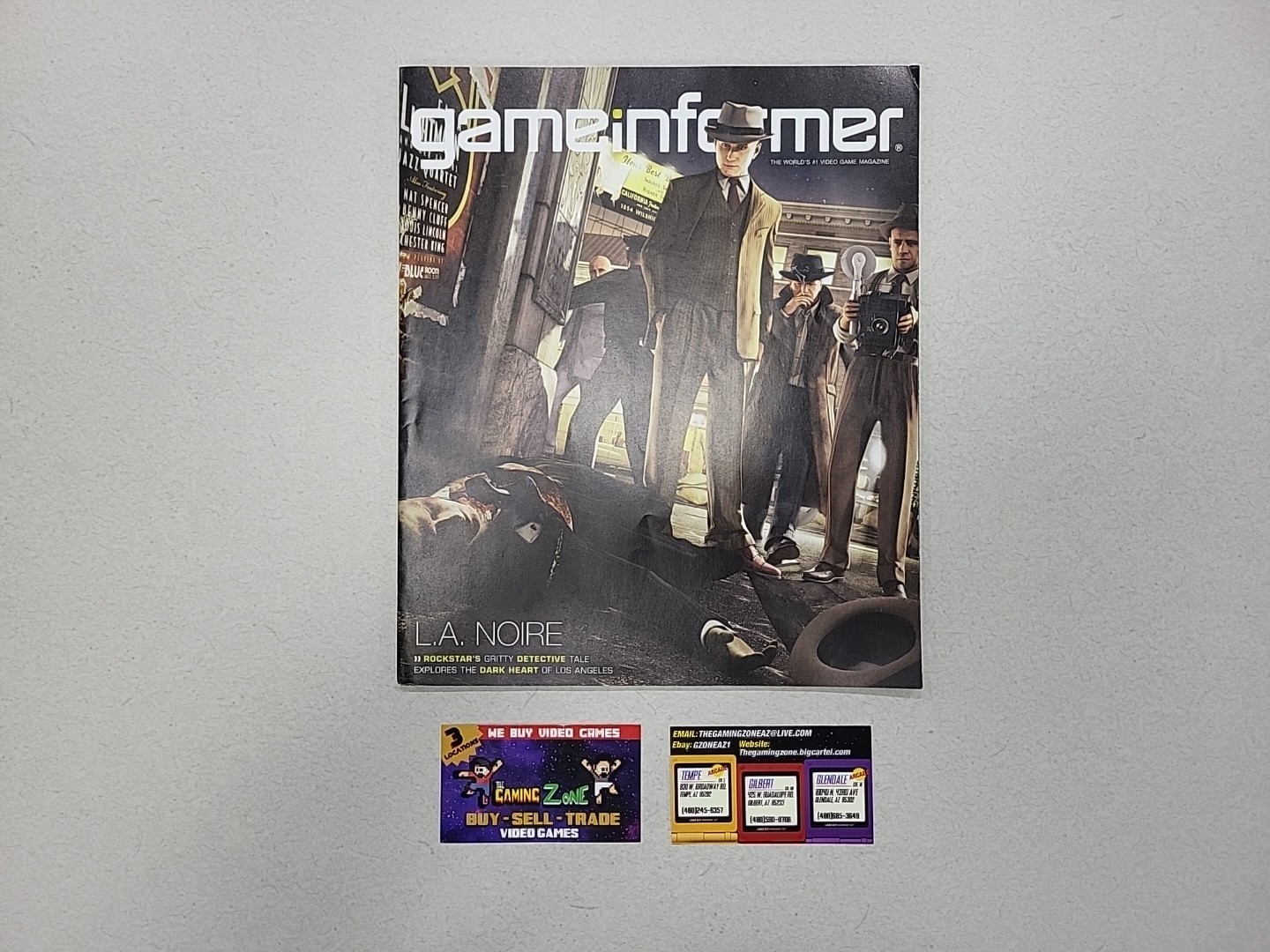 Game Informer Magazine Issue #203 March 2010 L.A. Noire