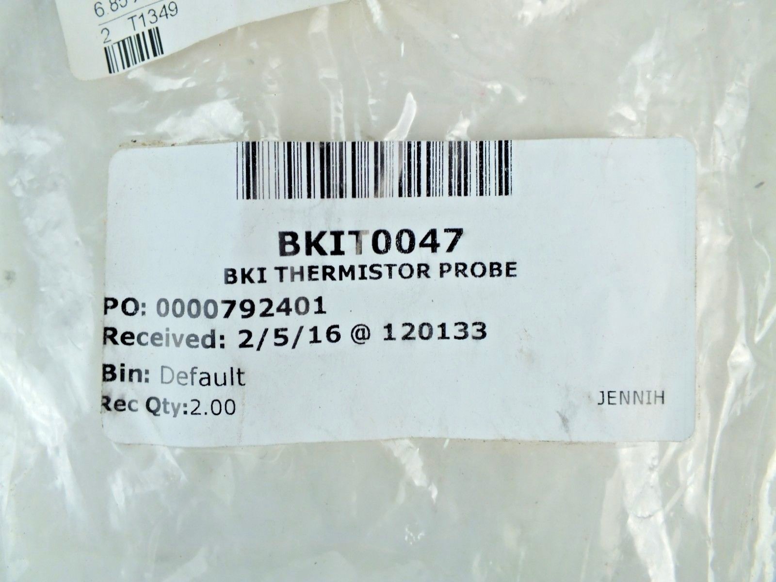 New BKI BKIT0047 Thermistor Probe