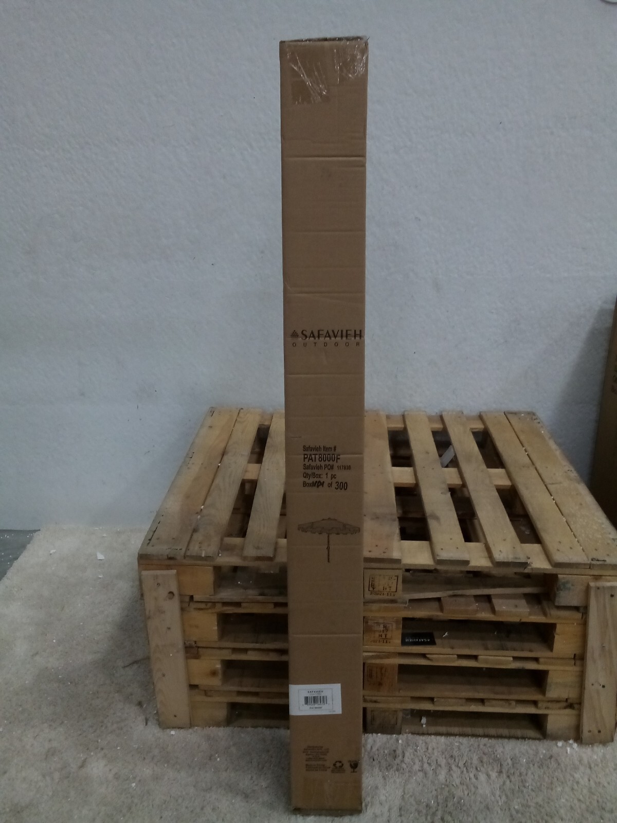 Safavieh Crank Market Umbrella With Flap, Reduced Price 2172721663 PAT8000F