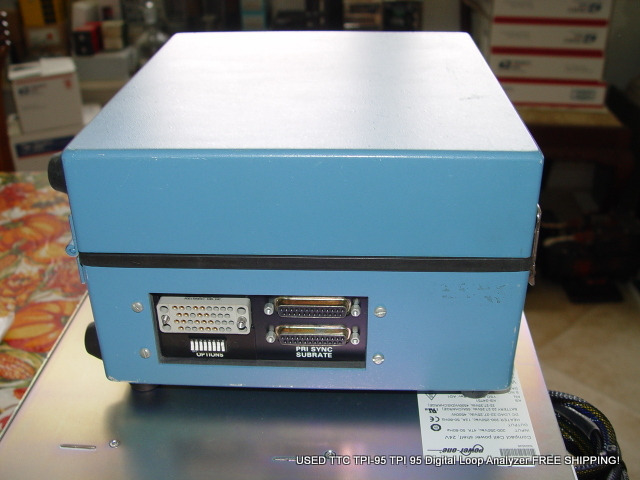 USED TTC TPI-95 TPI 95 Digital Loop Analyzer FREE SHIPPING!