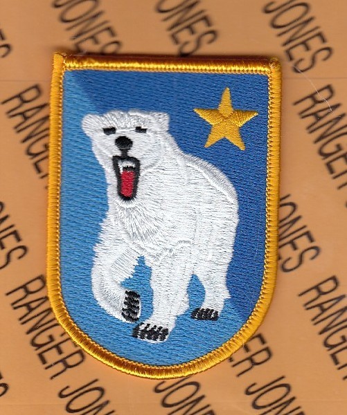 US Army Element Alaskan Command USAEAK Alaska ~3.25" patch m/e