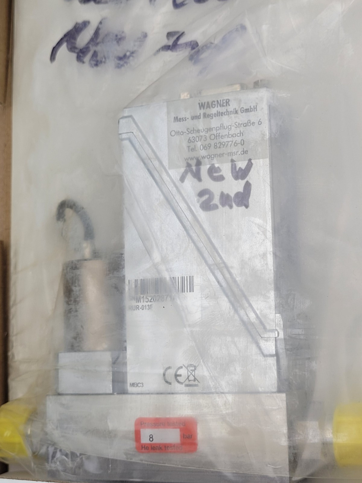 Bronkhorst High-Tech RuR-013f EZ-FLOW Select Mass Flow Meter/Controller [A]