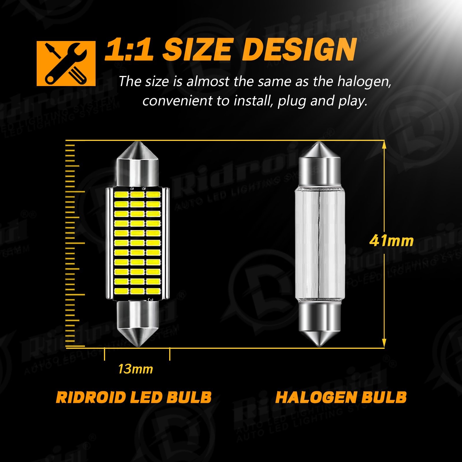 12X White LED Interior Light Package Kit For 2007-2013 Chevy Silverado 1500 2500