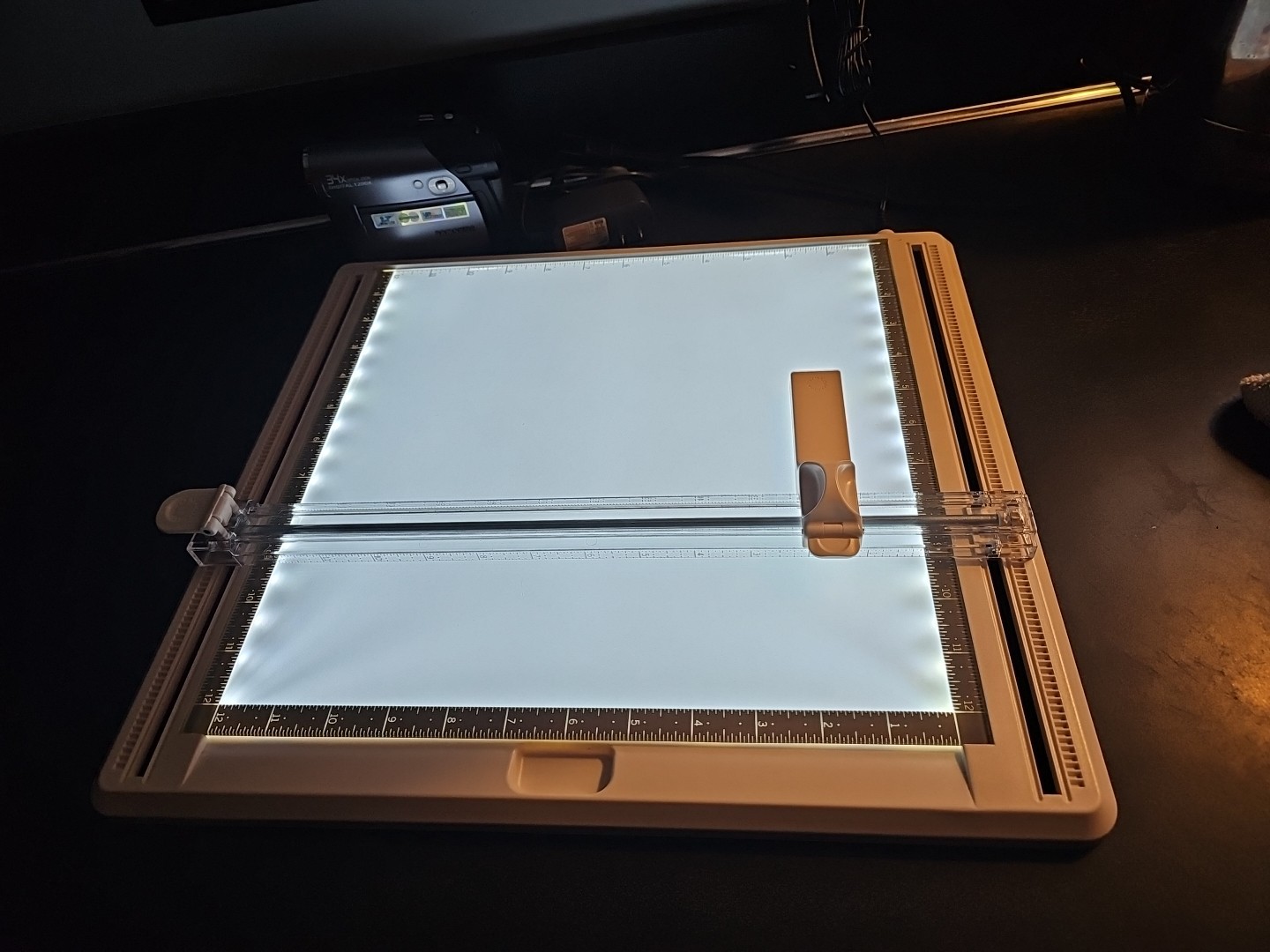 Martha Stewart LED Light Table Craft Station 12” Cutting Align Template