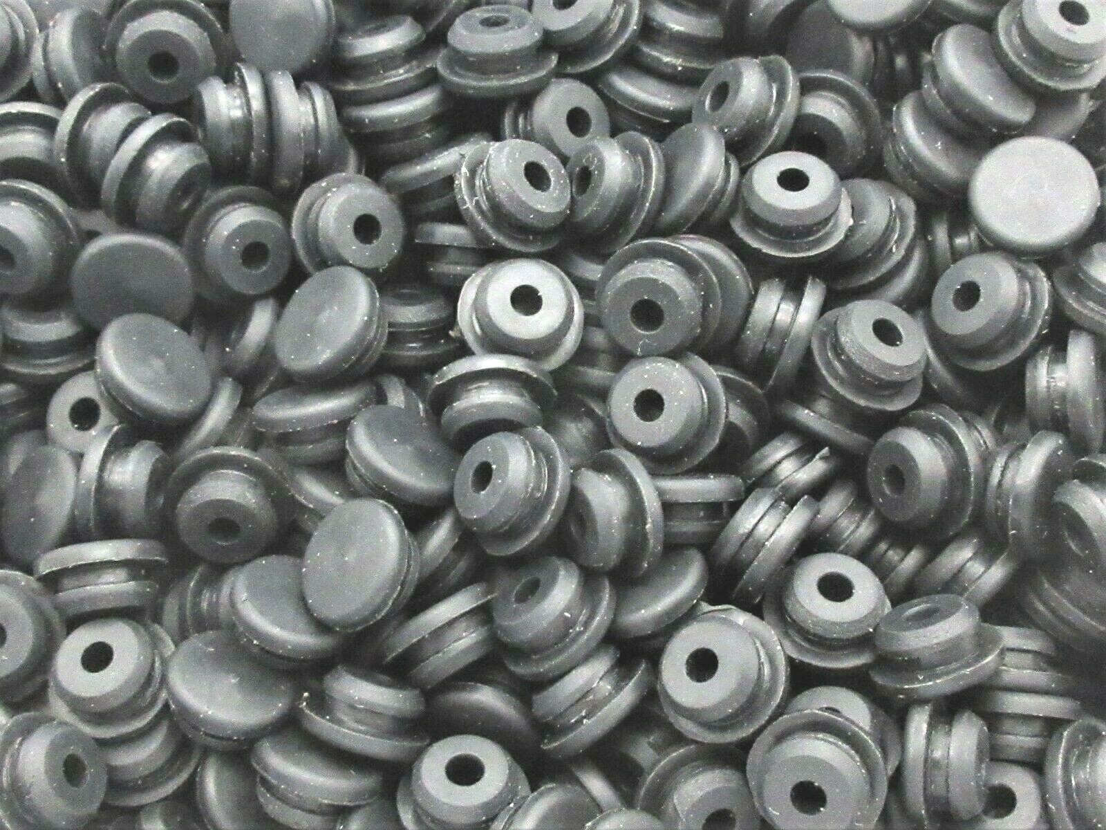 5/16” Rubber Panel Plug, Knockout Plug, Fits 1/16” Thick Materials 25 per Pack