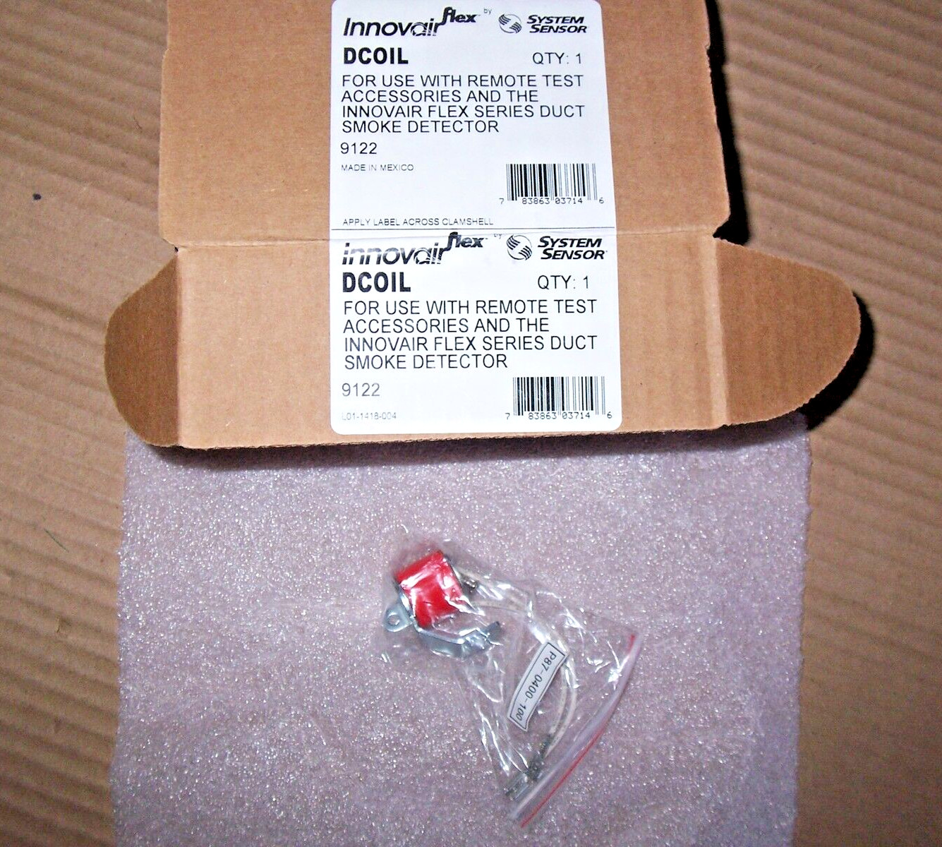 NEW SYSTEM SENSOR INNOVAIR FLEX DCOIL DUCT ACCESSORY COIL
