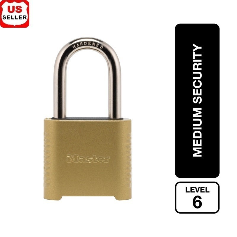 Heavy Duty Outdoor Combination Padlock 4 Digit Zinc Security Lock Weatherproof