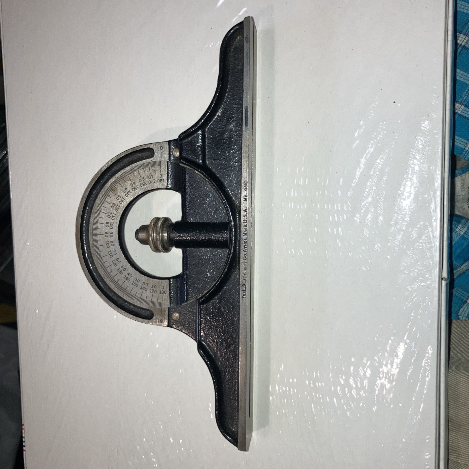 The L.E.Starrett Protractor No. 490