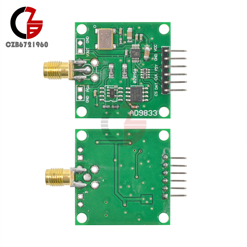 AD9833 Signal Generator DDS 12.5MHz Module Square/Triangle/Sine Wave STM32 STM8