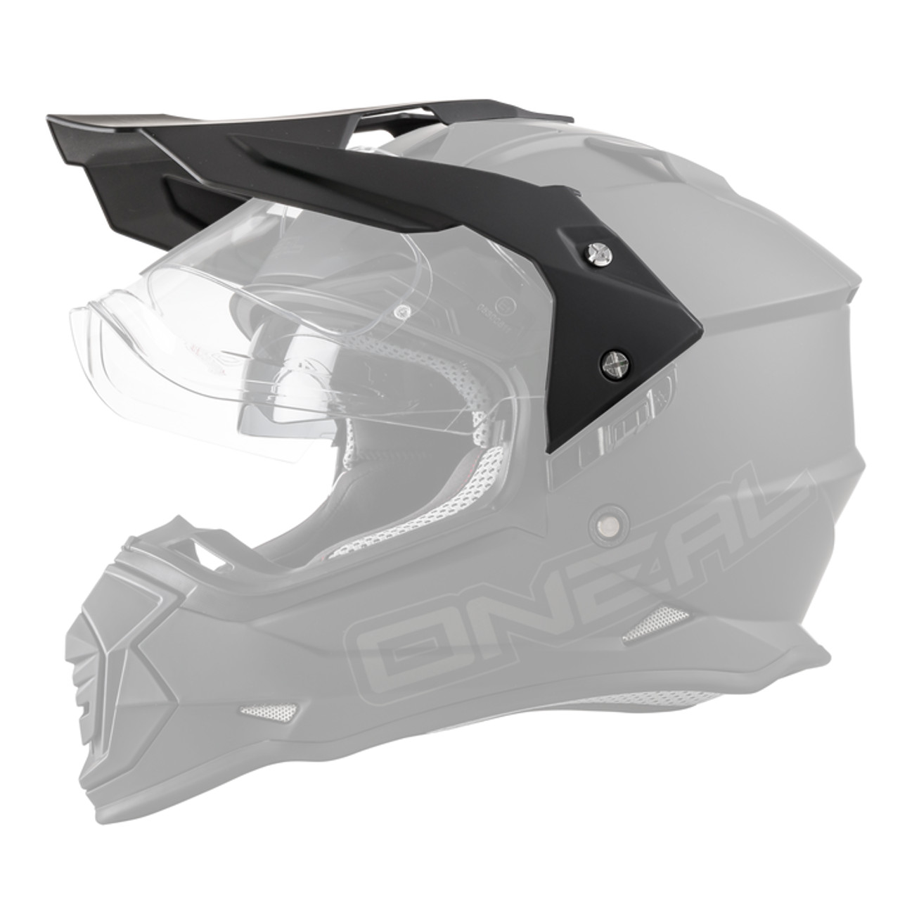 O'Neal 2026 Sierra II Solid Replacement Helmet Visor Flat Black