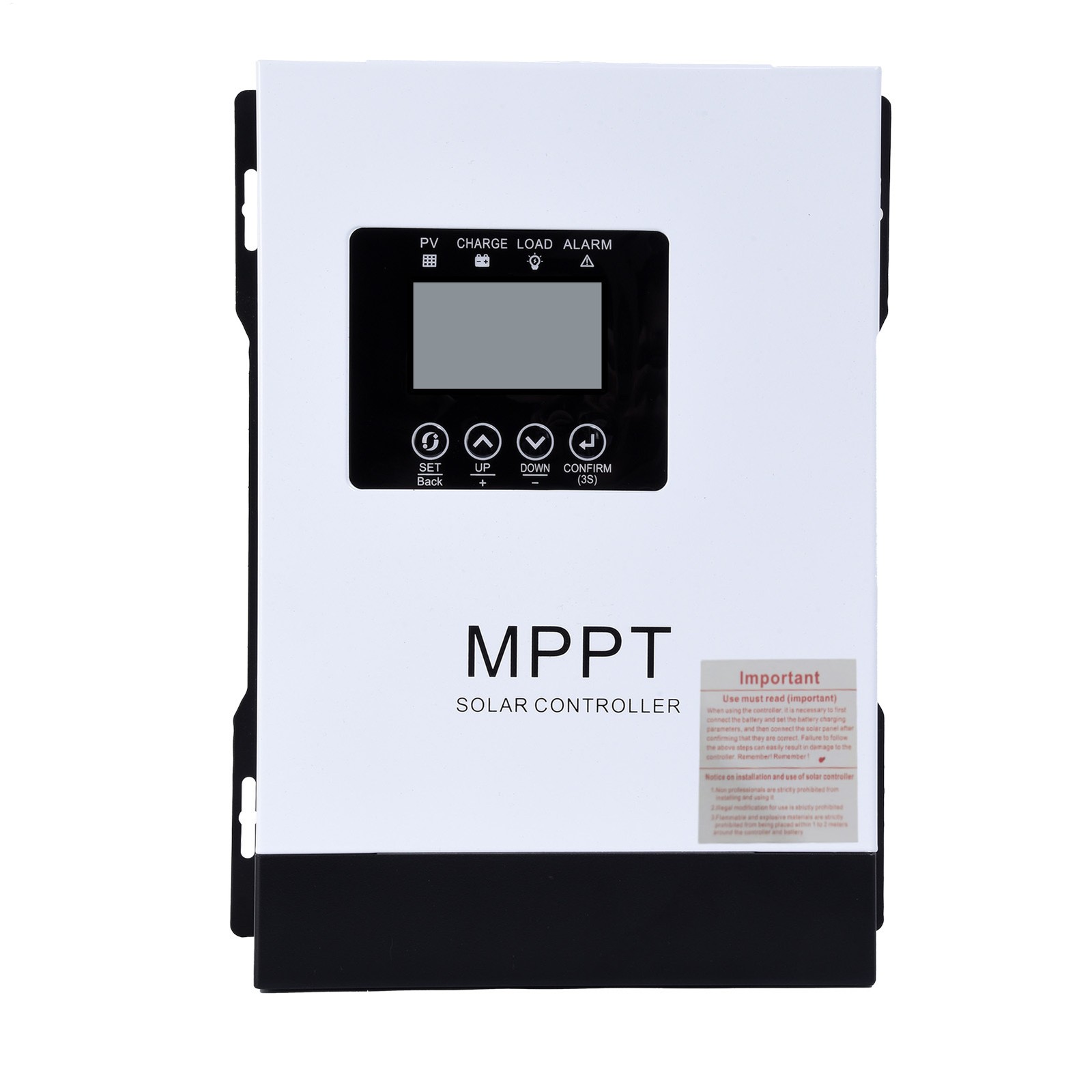 120A MPPT Solar Charge Controller 12V 24V 36V 48V 60V 72V 84V 96V Battery System