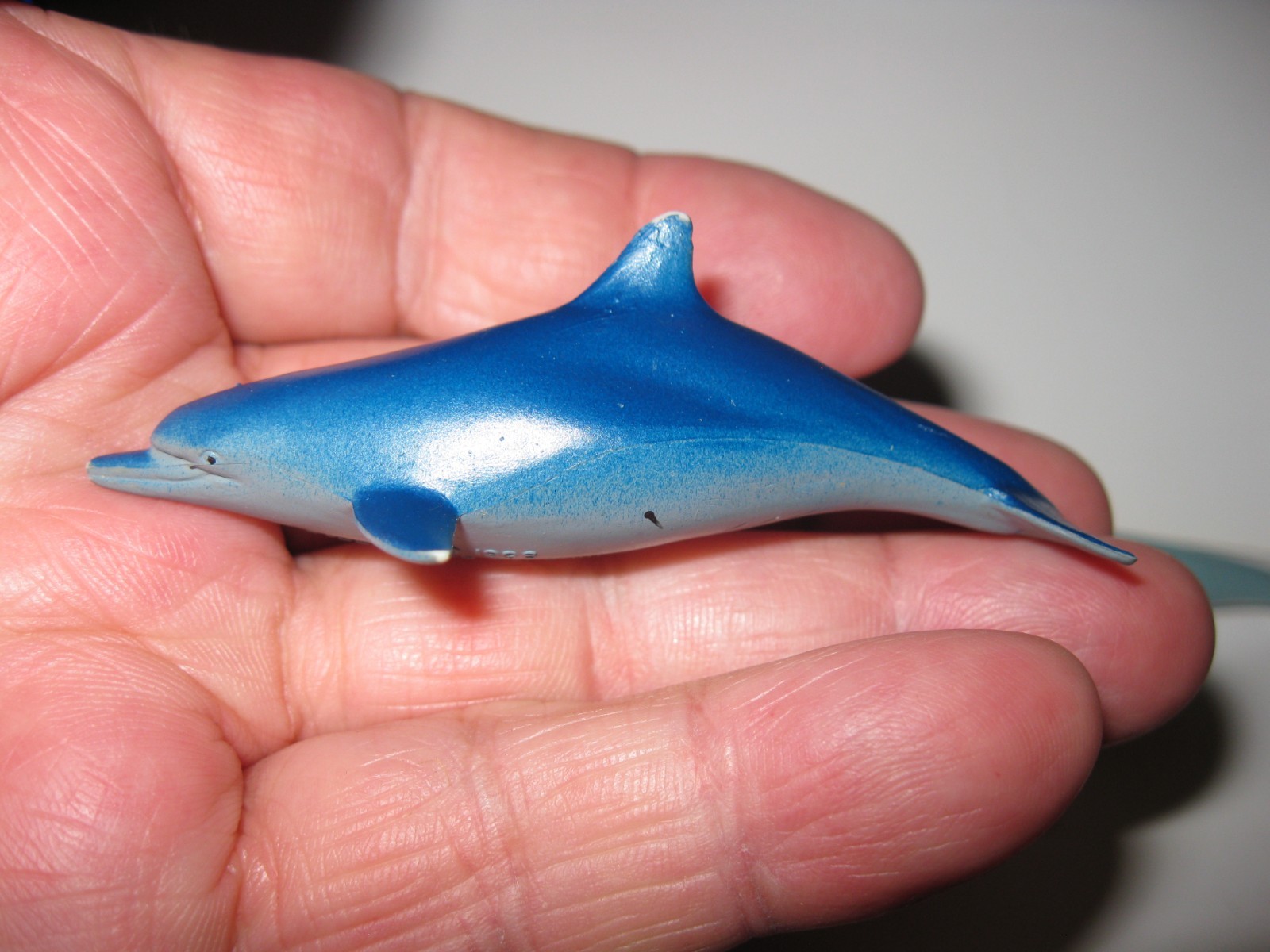 1996 PLAY VISIONS 9 miniature plastic DOLPHINS animals Complete Set + variant