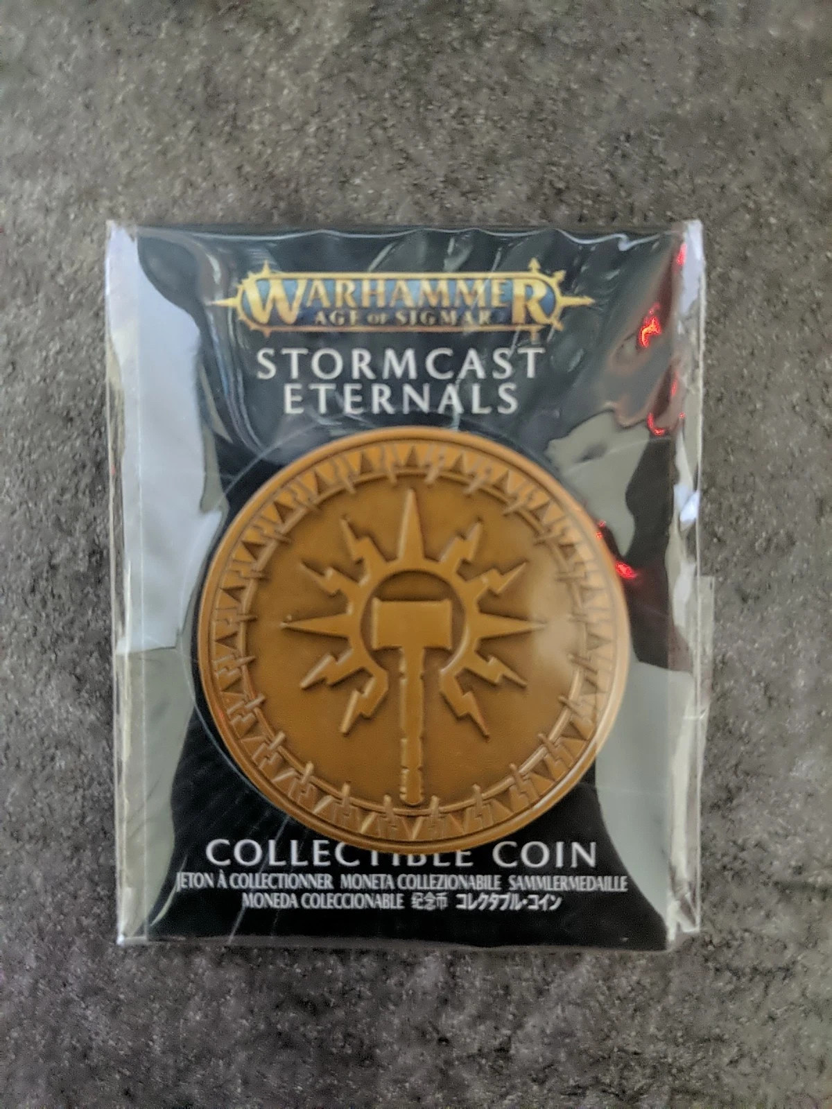 Warhammer Collectible Coin: Stormcast Eternals