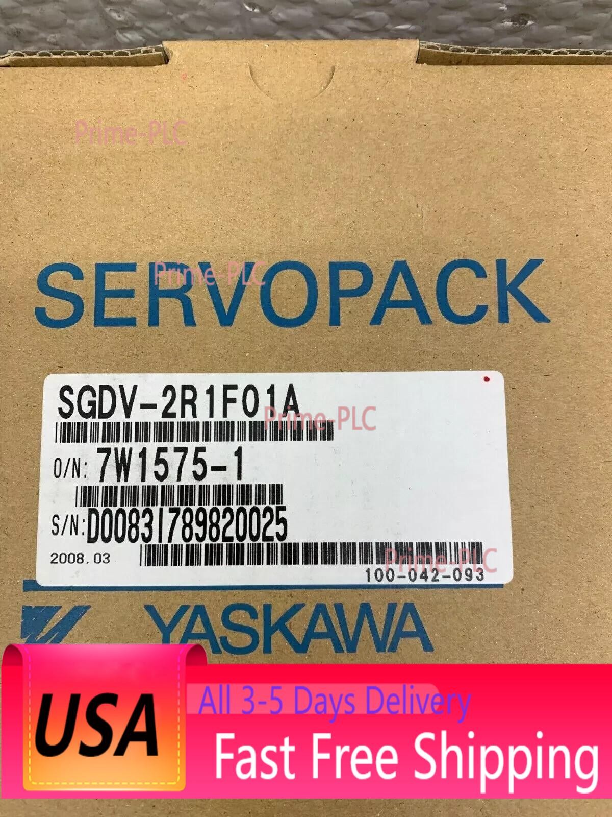 SGDV-2R1F01A New Yaskawa Servo Driver IN STOK ship by UPS
