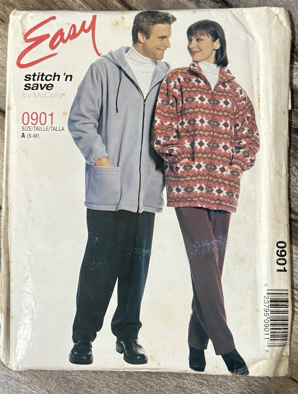 Easy Stitch 'n Save 0901 Jacket Sewing Pattern