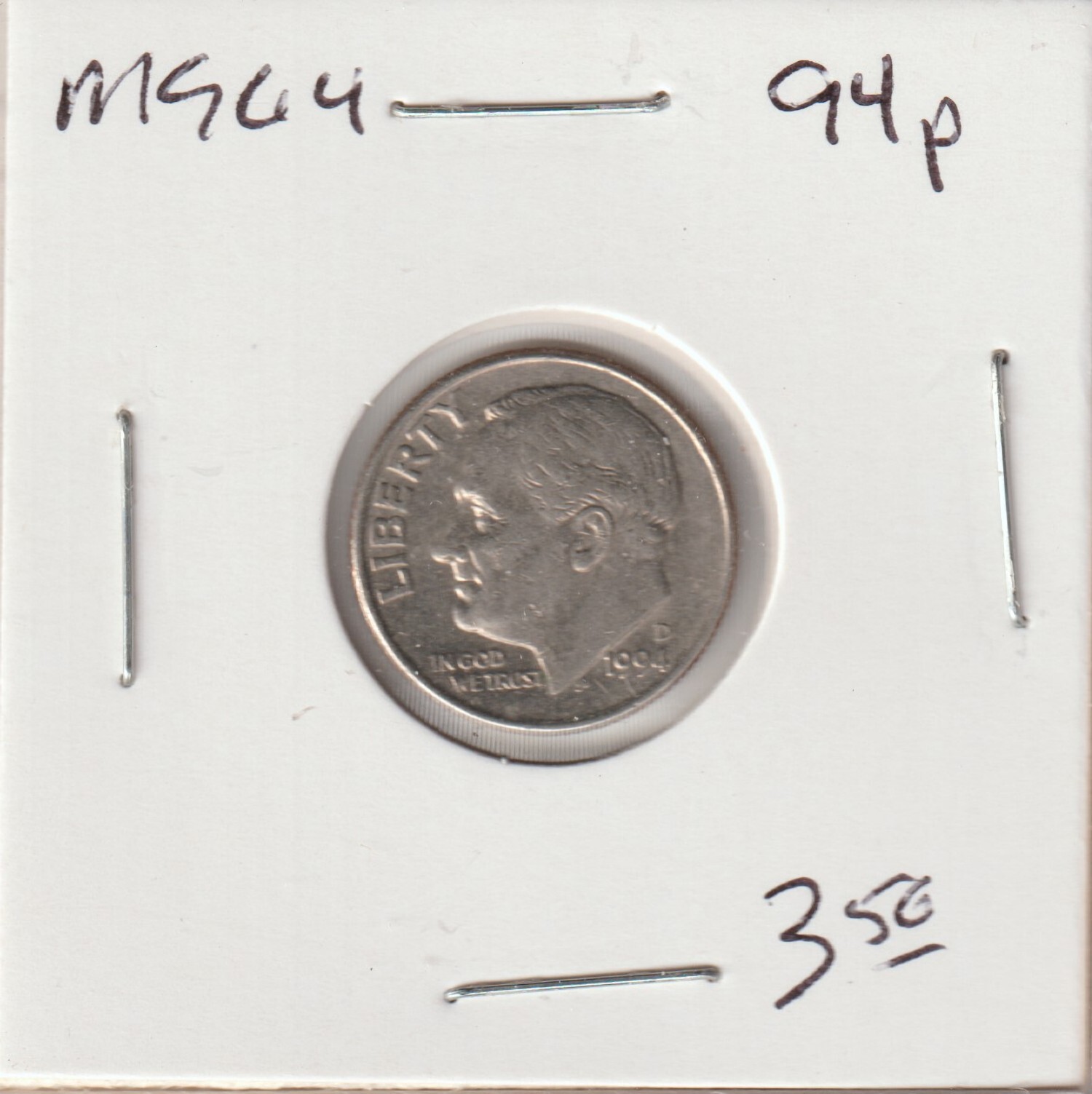 1994-P Roosevelt Dime