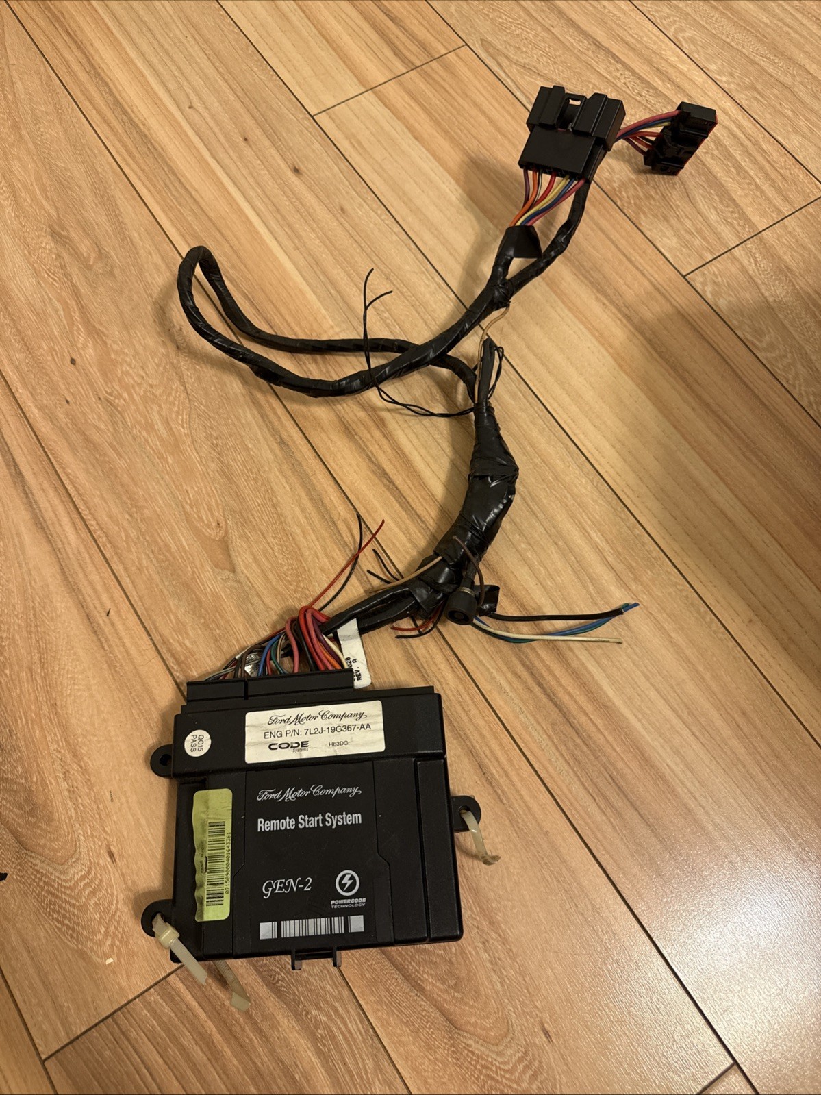 Ford Vehicle Security System Remote Keyless Entry Alarm Module 7L2J-19G367-AA